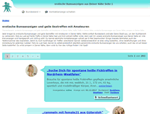 Tablet Screenshot of amateuresextreff.com